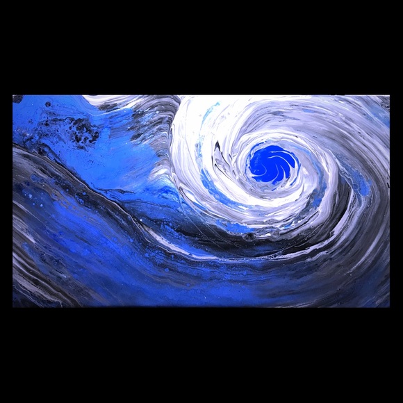 Acrylic on canvas “Hurricane”